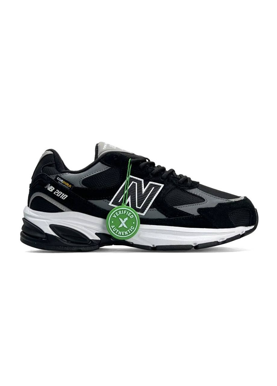 Черные демисезонные кроссовки мужские new balance No Brand 2010 GTX Black Grey White