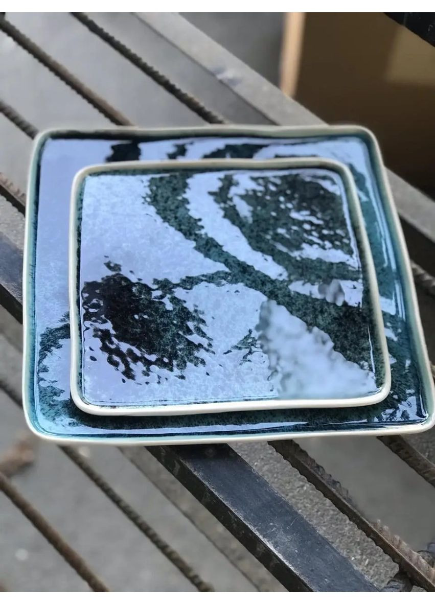 Тарелка квадратная Тотем JM-2130-Т 26.5х26.5 см Olens (349222153)