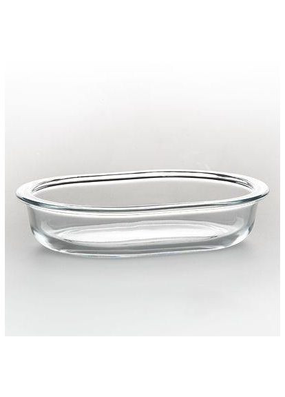 Жаростойкая форма 520мл с крышкой стеклянная для выпечки и хранения термостойкая форма для еды Borcam (368979979)