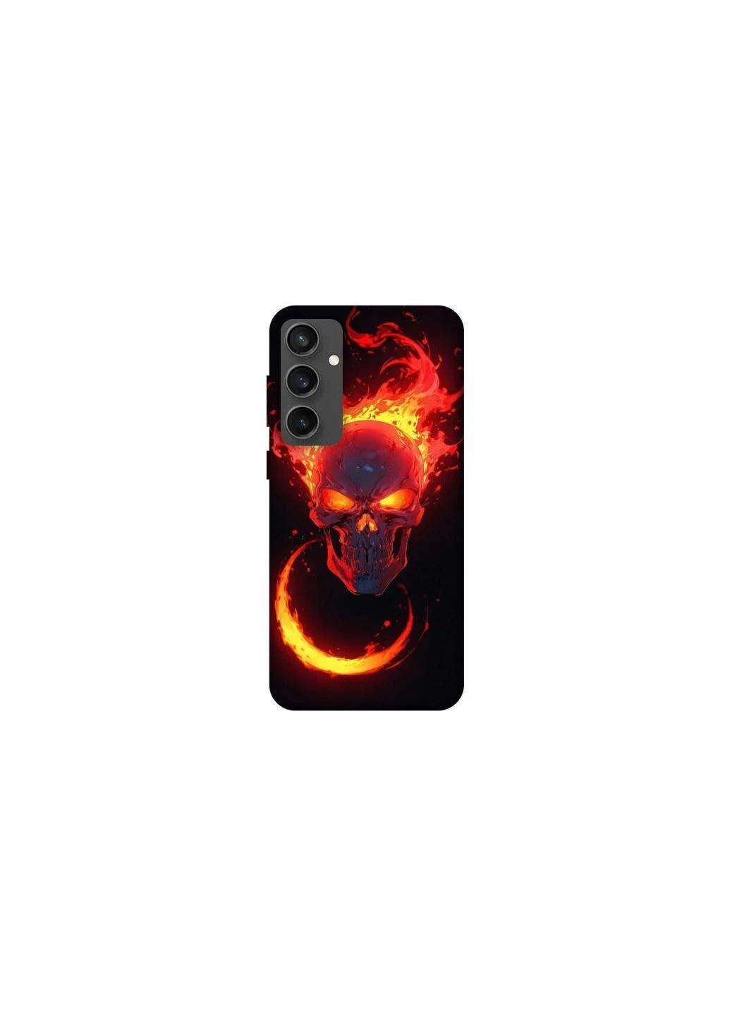Чохол на Samsung Galaxy S24 FE Blood Skull Frontalka (357294452)