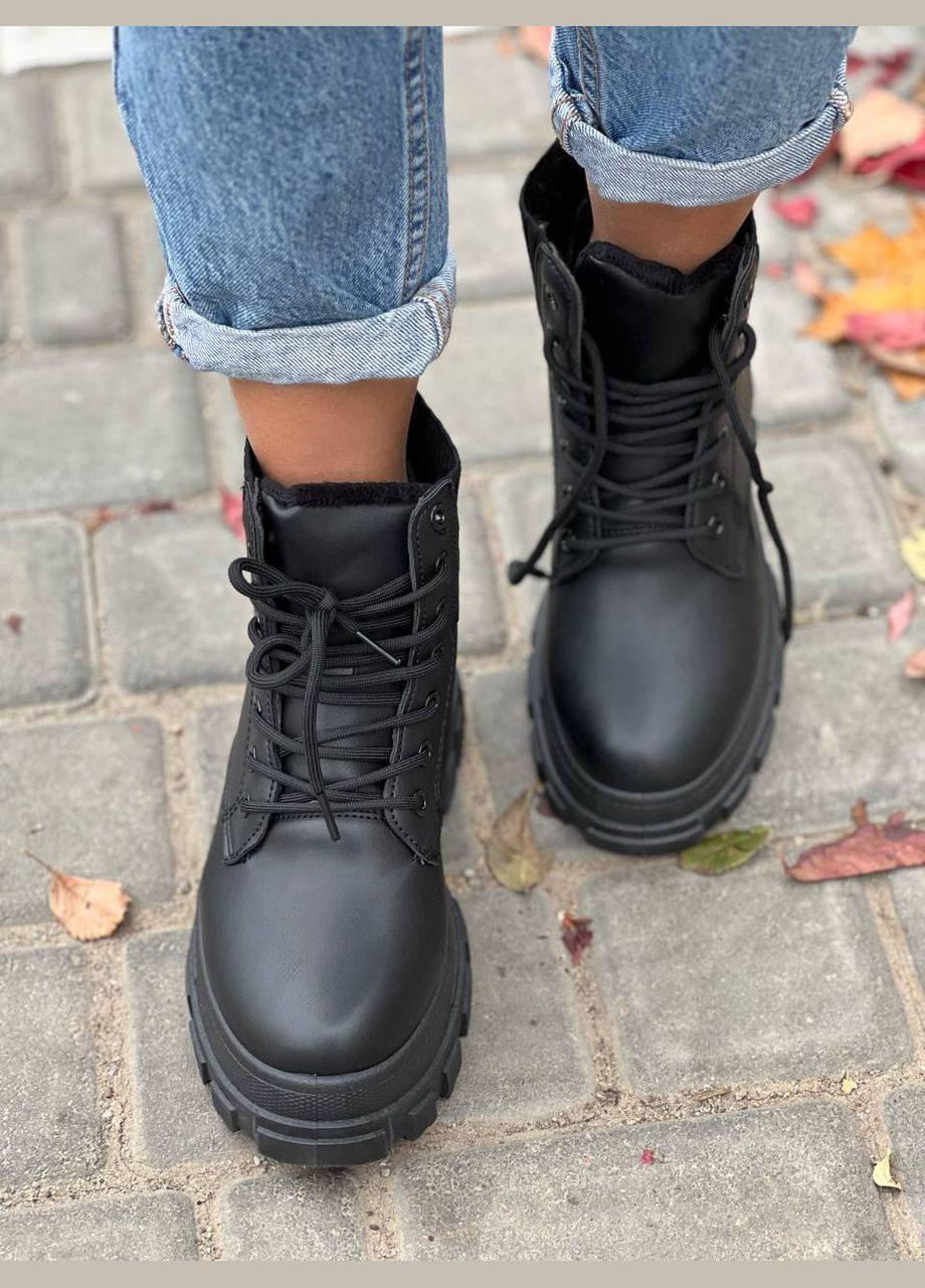 Зимние ботинки Vakko прессованная кожа