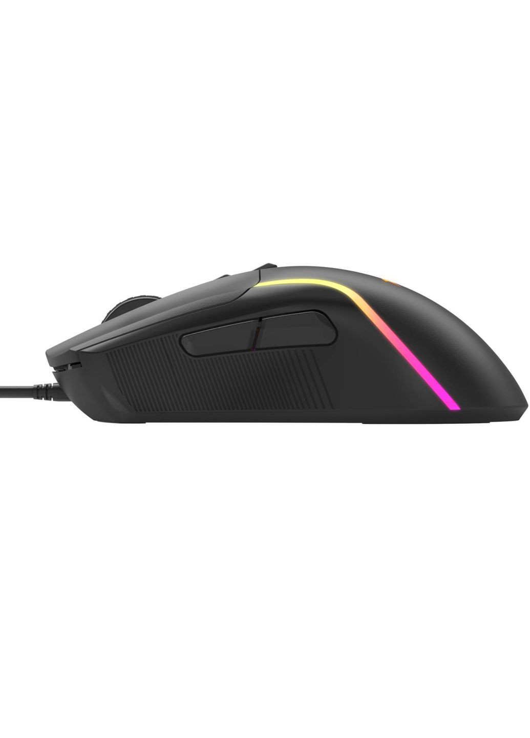 Мишка GM-313, ігрова 7200dpi., 7кн.,RGB, чорна XTRIKE ME (314780630)