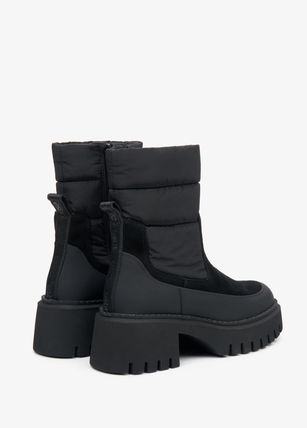 Черевики, колір чорний Estro (325746361)