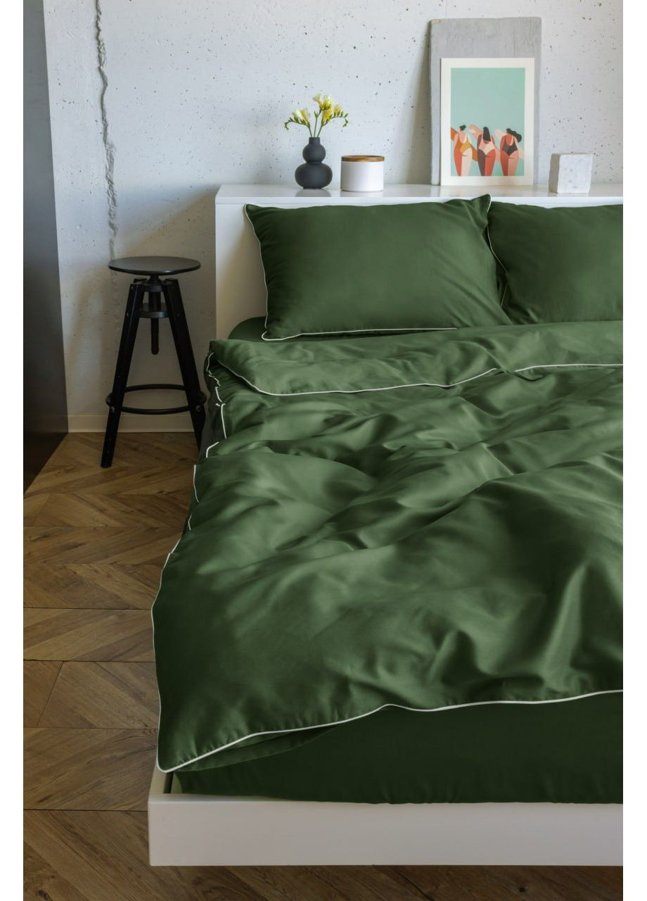Комплект двоспальної постiльної бiлизни з кантом HYGG (368830496)
