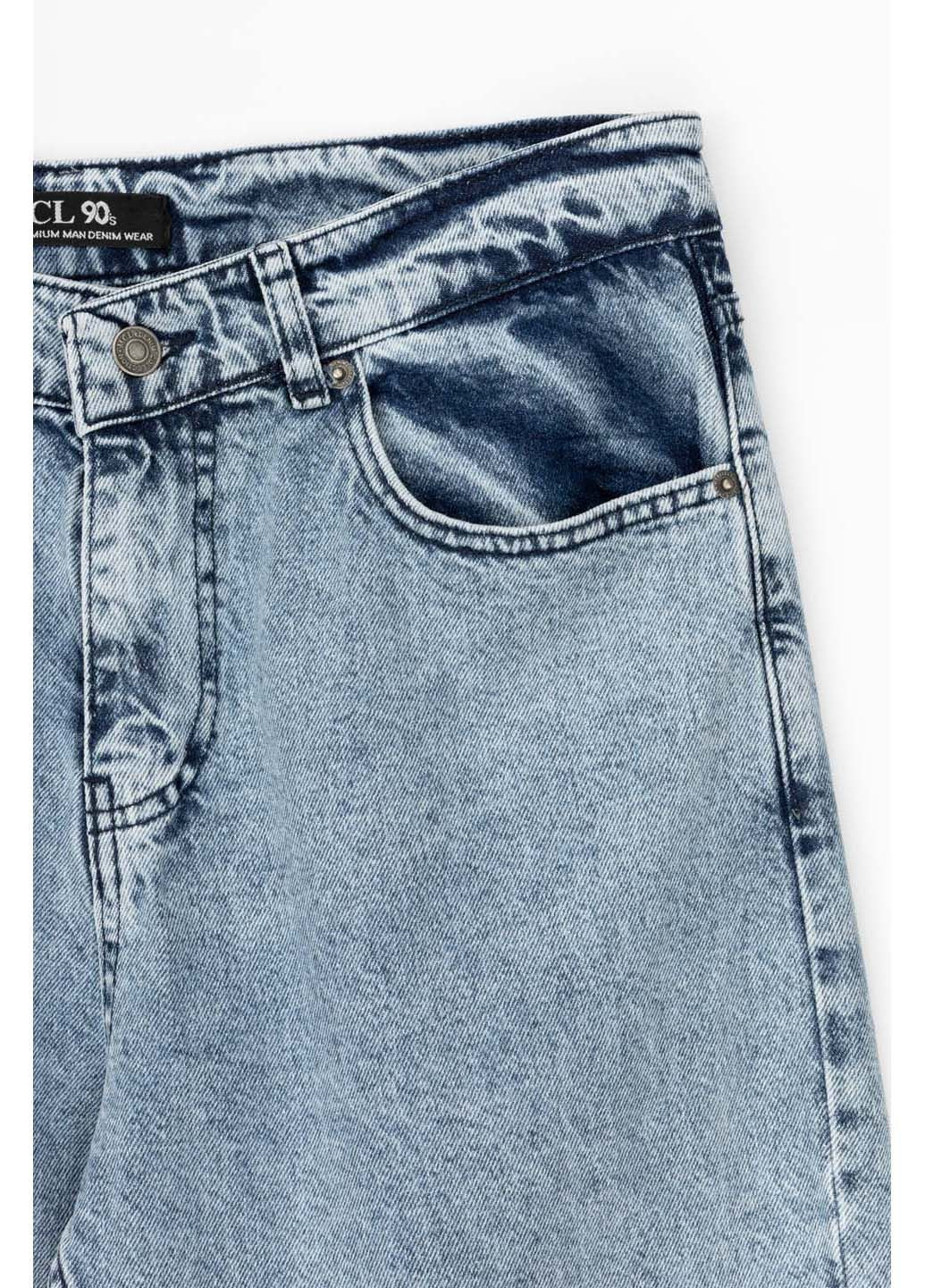 Синие демисезонные джинсы MCL