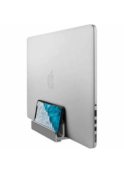 Подставка для ноутбука до 17.6" LS580S,, вертикальная, алюминий/силикон OfficePro (370621180)