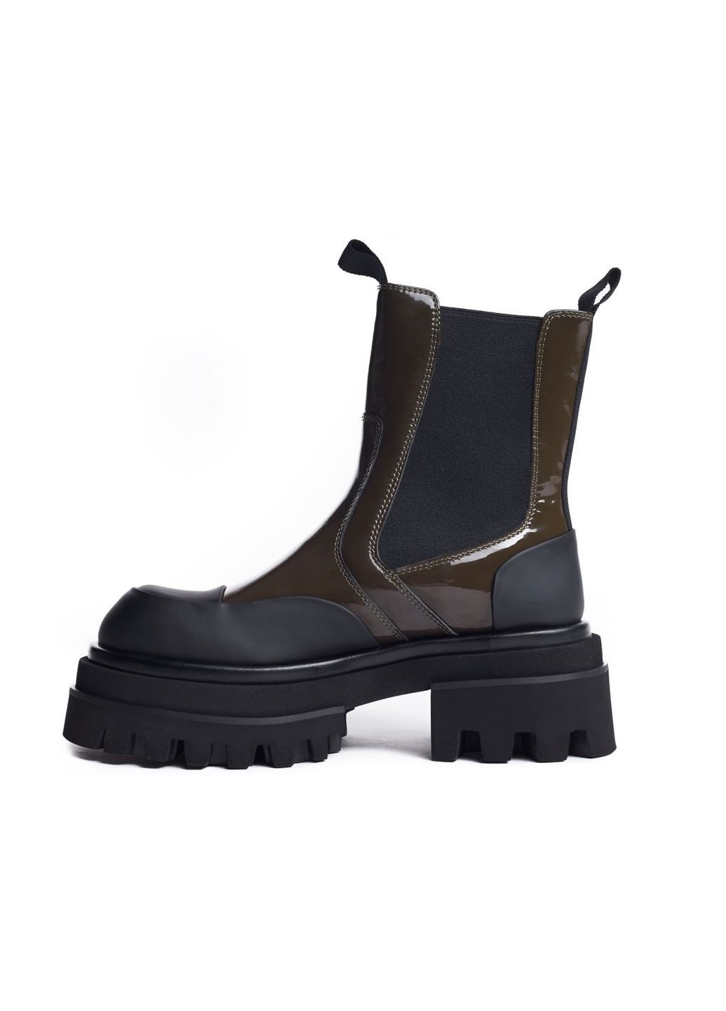 Осенние лаковые ботинки 4467 Sasha Fabiani