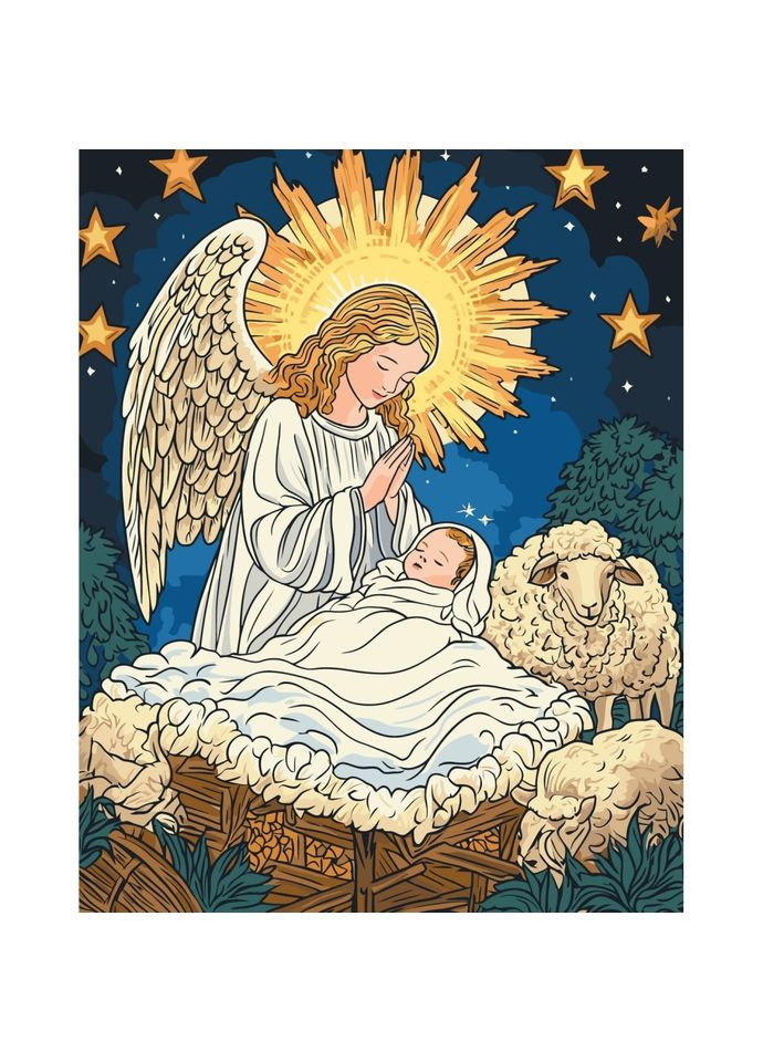 Картина за номерами "Ніч народження" 15577-AC Art Craft (329438649)