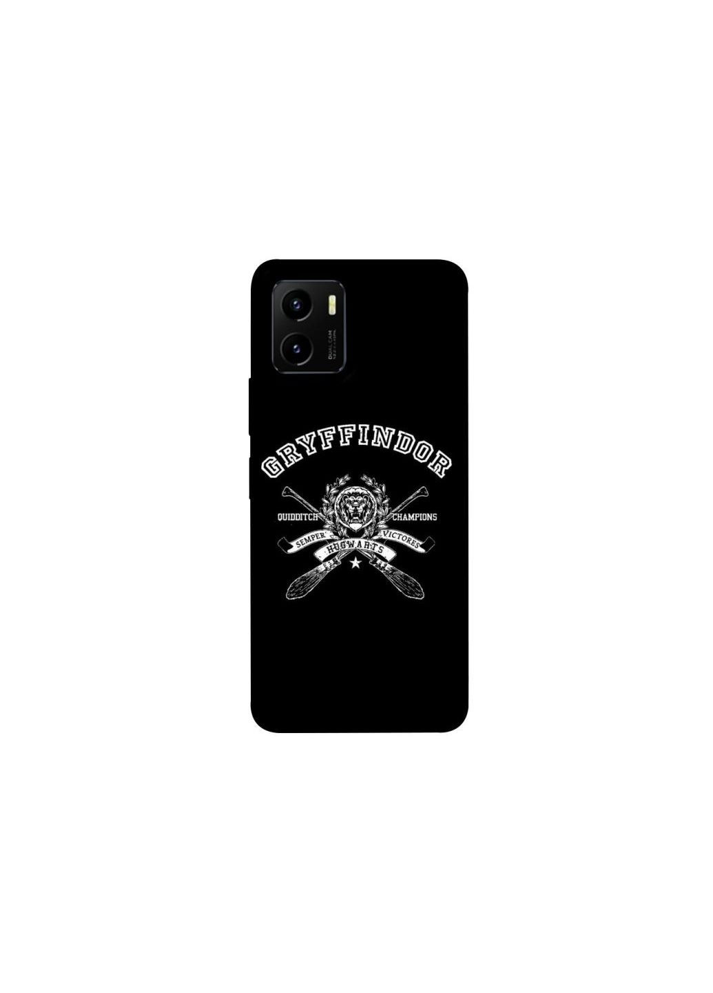 Чехол на Vivo Y15s Gryffindor logo Harry Potter Frontalka (361978156)