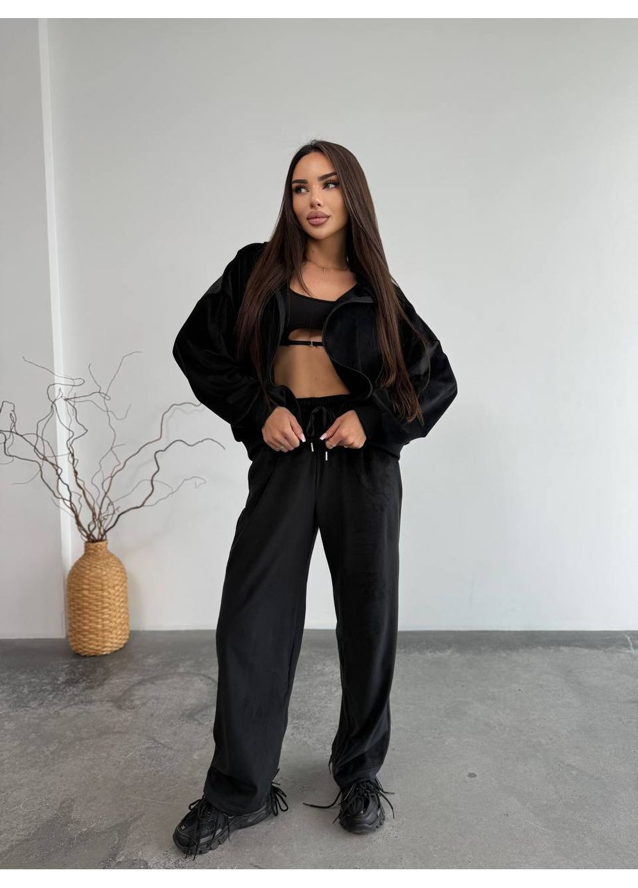 Велюровый костюм на меху — ЗАМЕР В ОПИСАНИИ DK/DL Мода без кордонів (366062451)