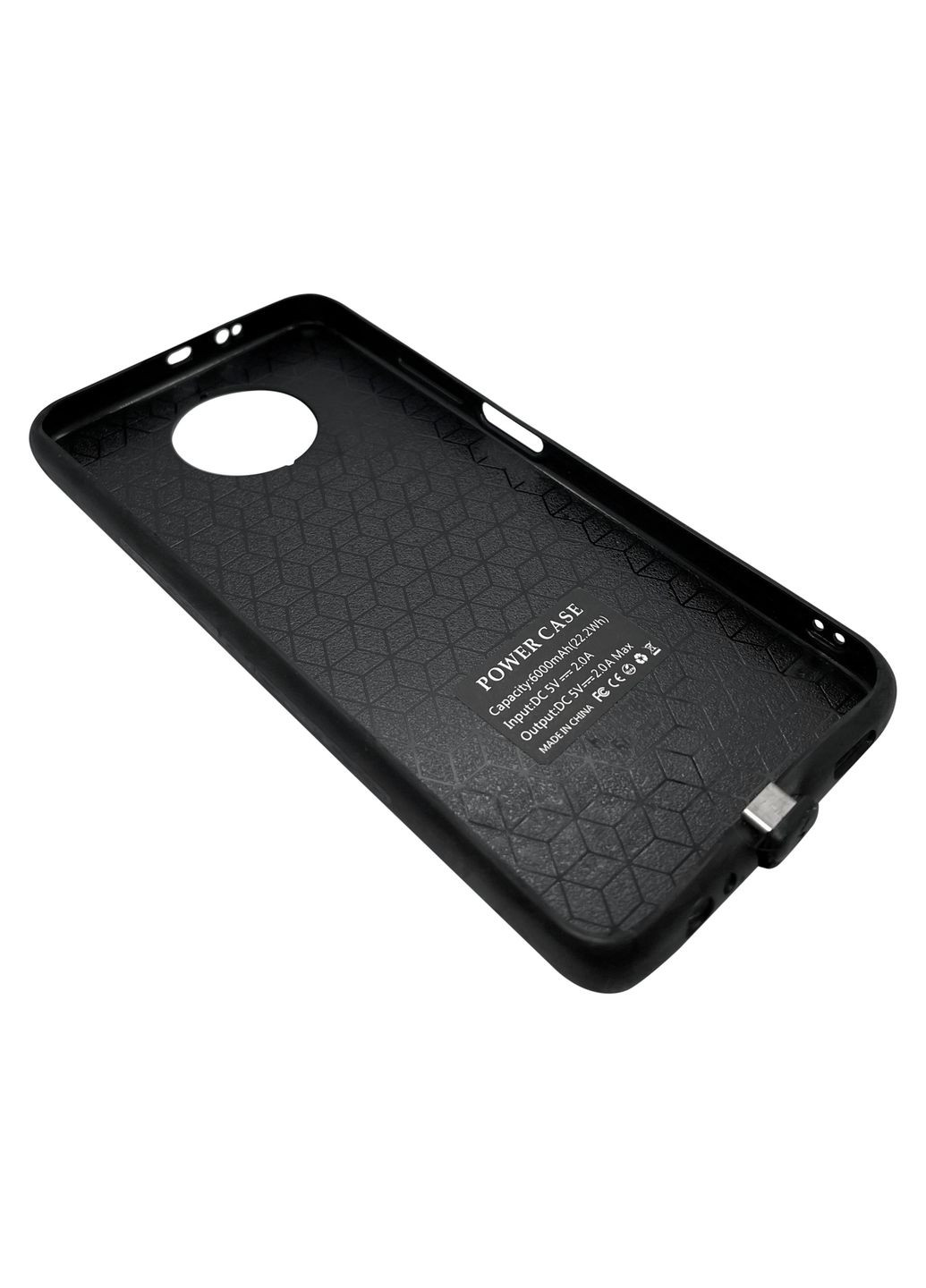 Чехол-аккумулятор XON PowerCase для Xiaomi Redmi Note 9 6000 mAh Черный (PCBS3409168B 1592) XON E-Tech (305695466)