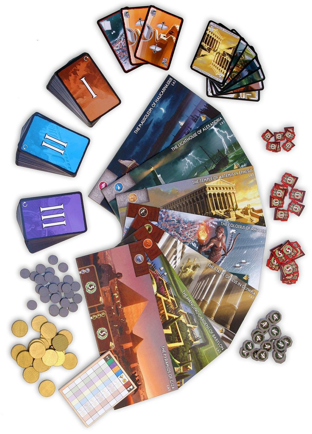Настольная игра 7 чудес - Второе Издание / 7 wonders Game (328934889)