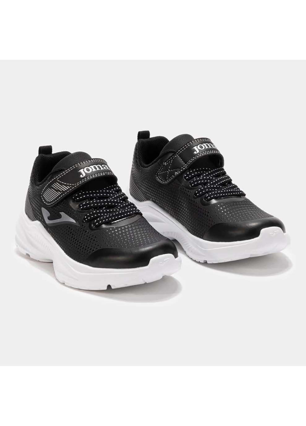 Чорні осінні кросівки дитячі horizon чорний Joma