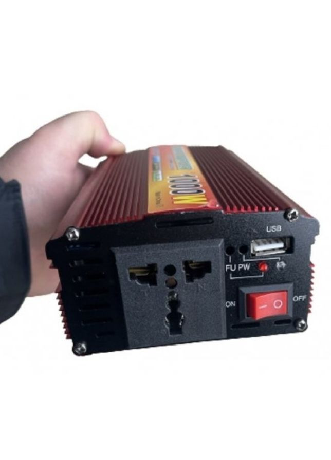 Перетворювач напруги Power Inverter UN-3056 12-220 В 1500W 12V автомобільний (1758640576) No Brand (335808184)