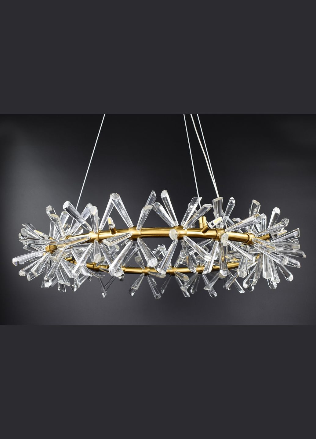 Люстра подвесная на 20 лампочек 26771 Латунь 40-120х60х60 см. Sunnysky (364495511)