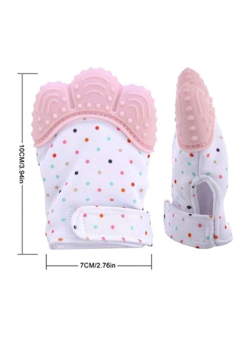 Силиконовый прорезыватель-перчатка Грызунок варежка, прорезыватель для зубов LELUNO (304287581)