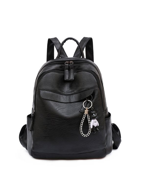 Жіночий рюкзак чорний прогулягковий КиП (270016526)