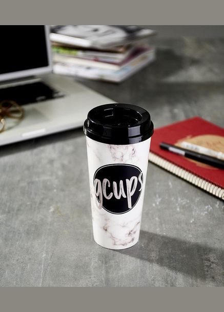 Чашка з кришкою Втіха 400мл GT-G-670 (123222) Gusto (317346767)