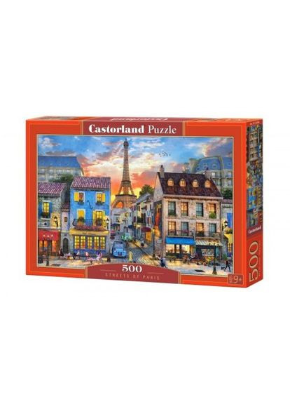 Пазлы "Улицы Парижа", 500 элементов Castorland (369144906)