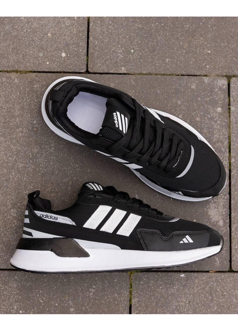 КРОСІВКИ ЖІНОЧІ ADIDAS RUNNING BLACK АДІДАС No Brand чорні демісезони (368884757)