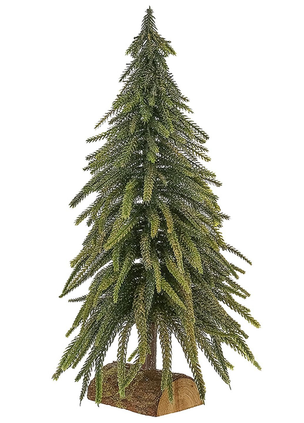 Ялинка декоративна на дерев'яній підставці 26 см 122-217 BonaDi (365837623)
