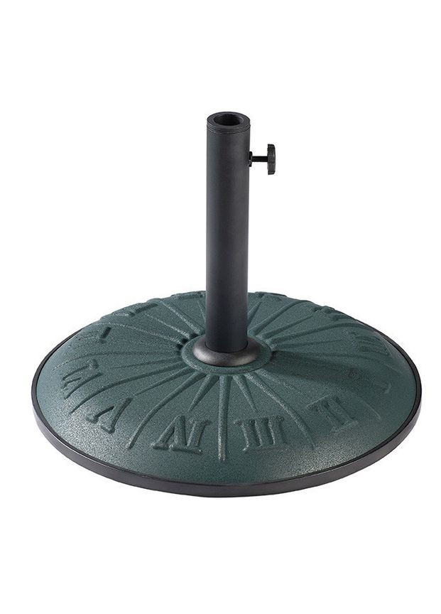Подставка для зонта TE-С2-15 бетонная круглая зеленая, 15 кг Time Eco (329407398)