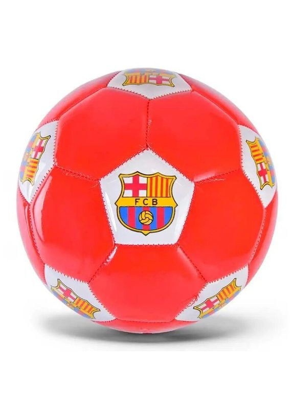 Мяч футбольный №3 "Барселона", красный MIC (290109839)