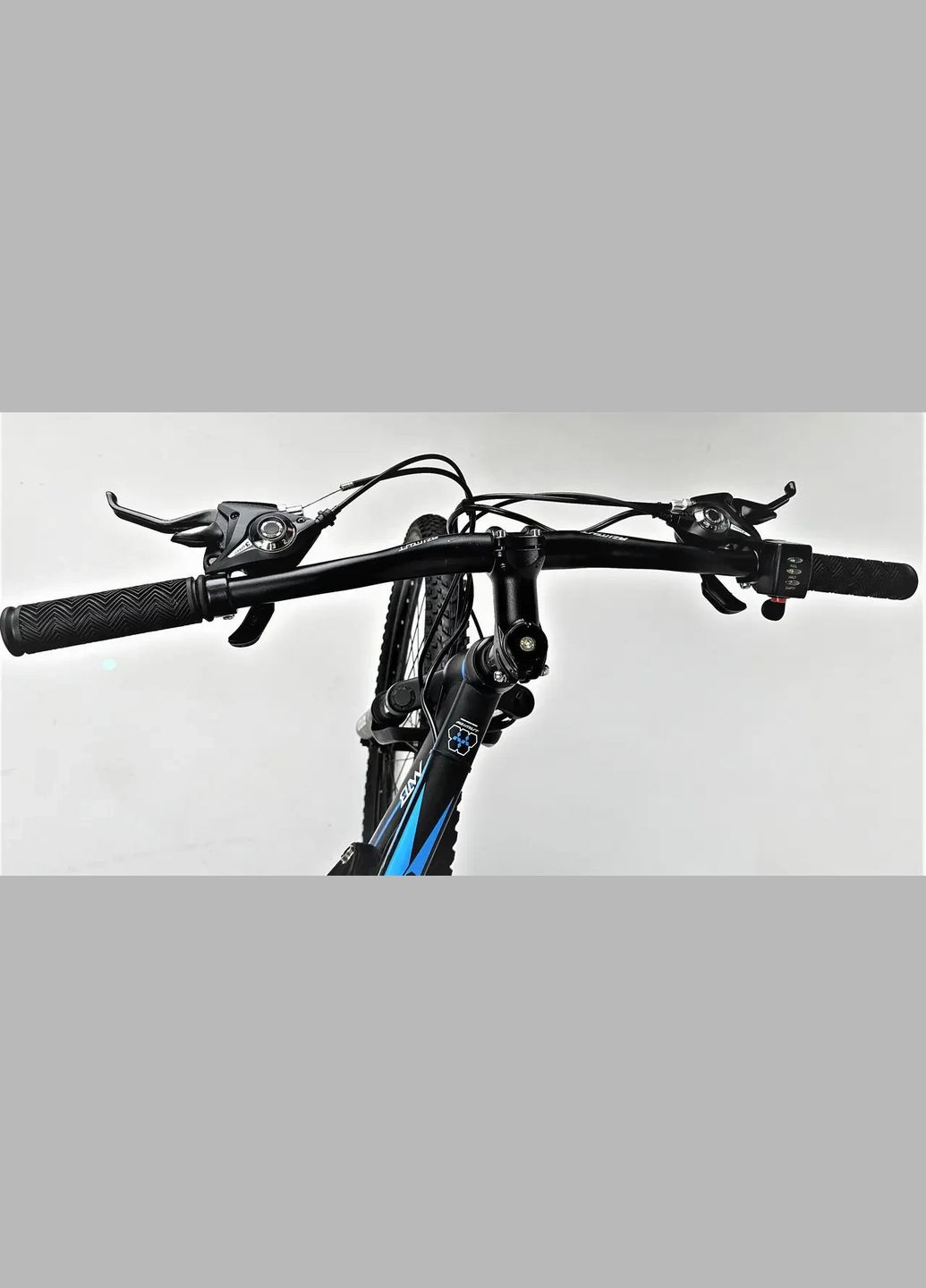 Электровелосипед " Aqua" 500W, 13Ah, 36V, Ø-29, 45 км/ч, Black-Blue Azimut (302894345)