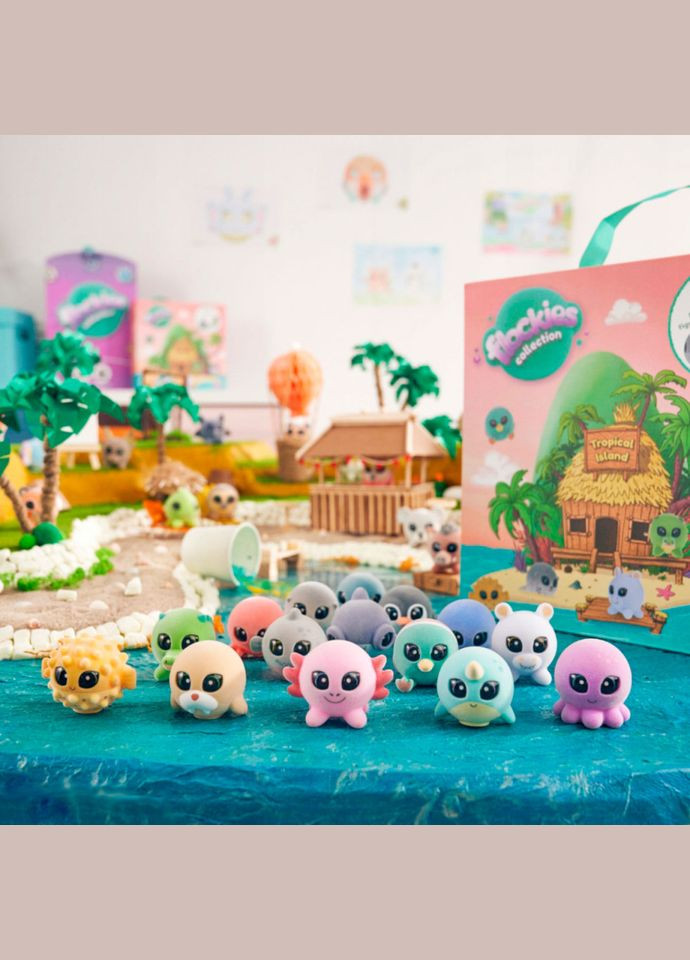 Коллекционная игрушкафигурка Краб Карлос S2 FLO0414 Flockies (315760484)