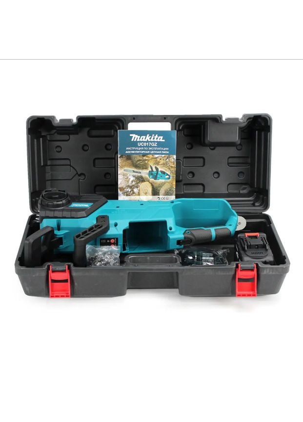 Аккумуляторная цепная пила UC017GZ Шина 45 см (36V 6Ah) Цепь 0.325" АКБ пила Макита Makita (368682216)