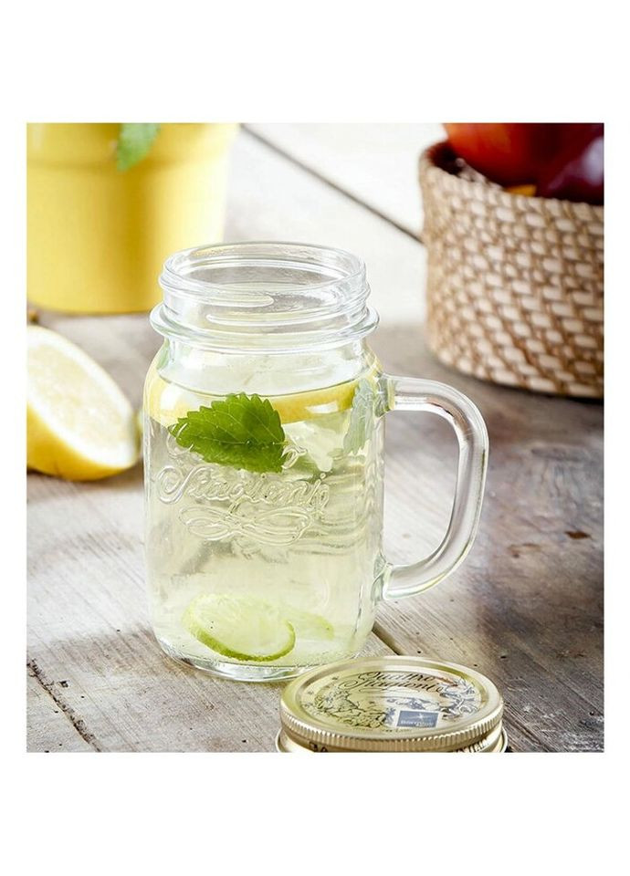 Банку скляна з ручкою і кришкою 415мл Quattro Stagioni 357768-MLC-321991 Bormioli Rocco (327608750)