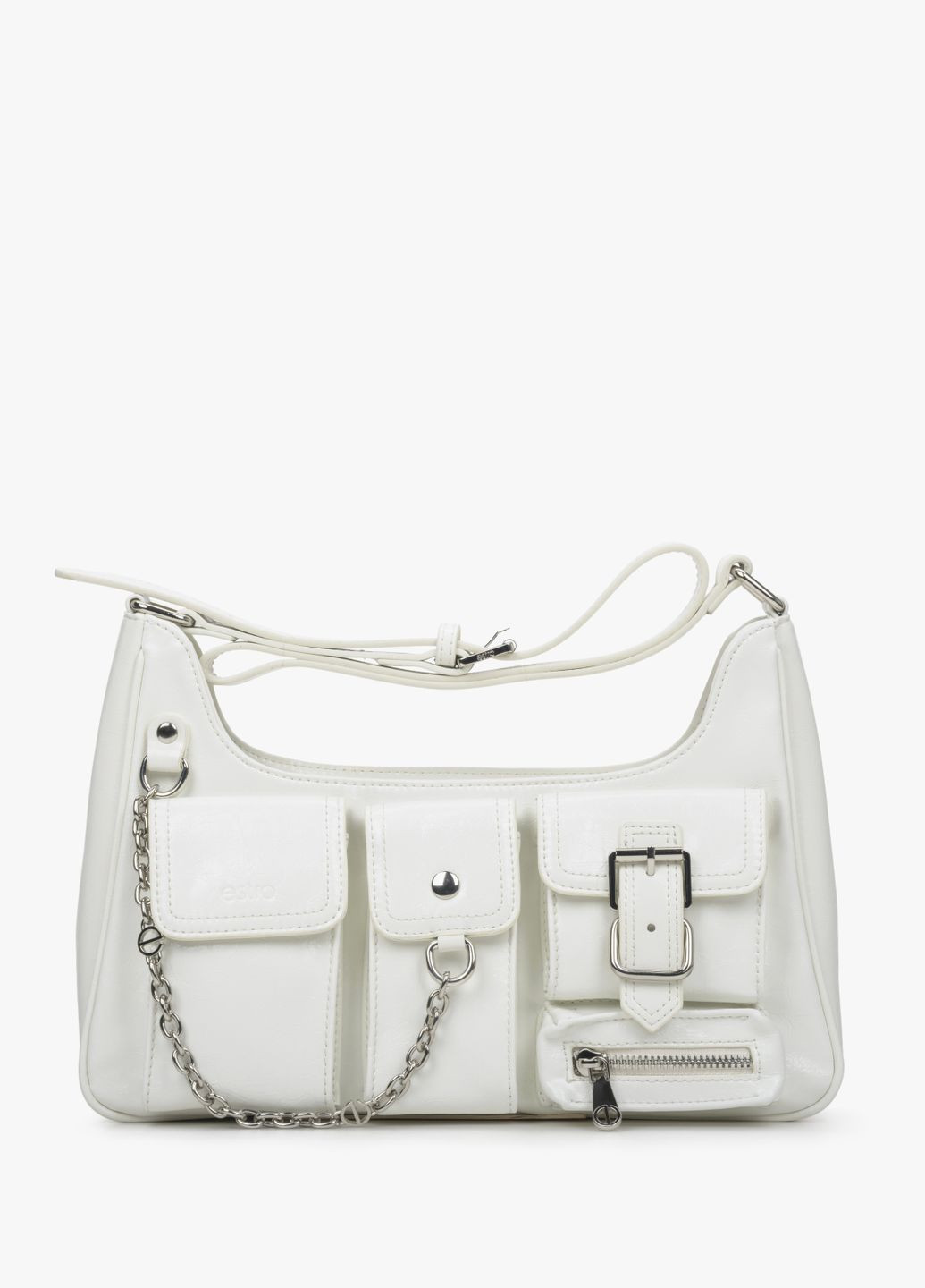 Сумка на плече, колір білий Estro (330224917)