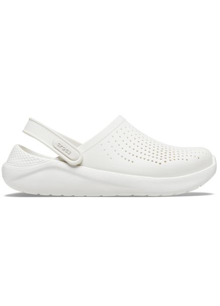 Белые сабо literide clog almost white 204592 Crocs