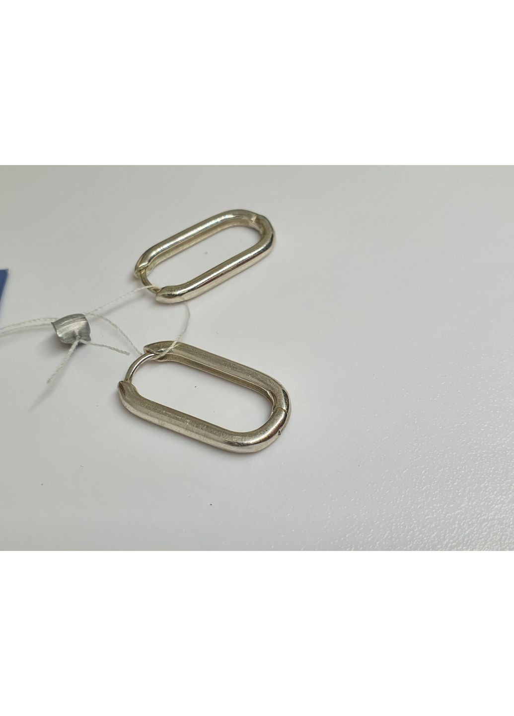 Сережки срібло 925 проба застібка конго зручні базові No Brand (366957564)