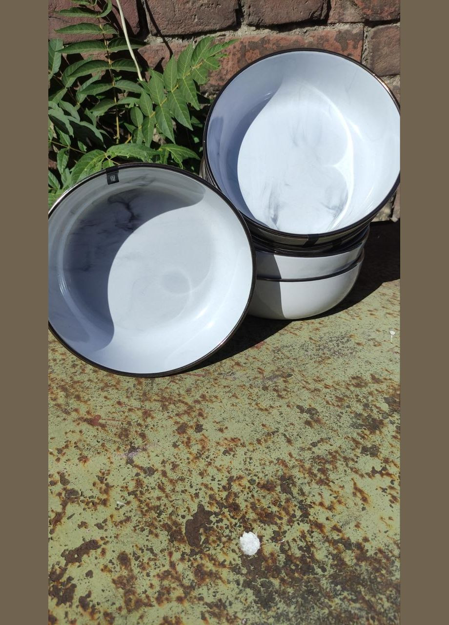 Сервиз Marmo MRW 30 предметов белый Ardesto (342117578)