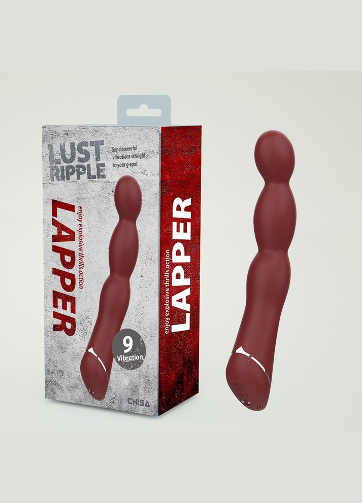 Вибратор классический гибкий Lust Ripple Lapper, Chisa (331168215)
