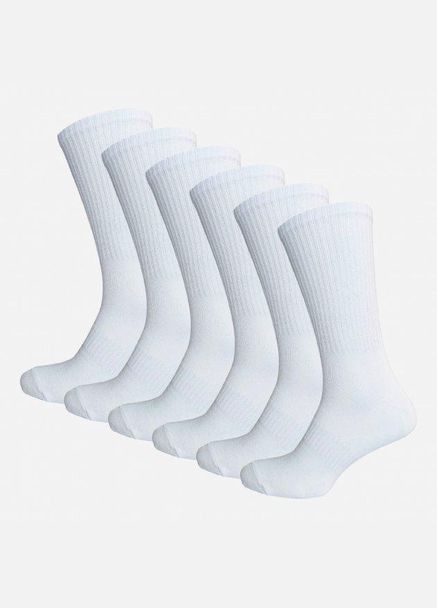 Набор женских носков высоких хлопковых Лана Теннис коттон 6 пар No Brand (278369141)