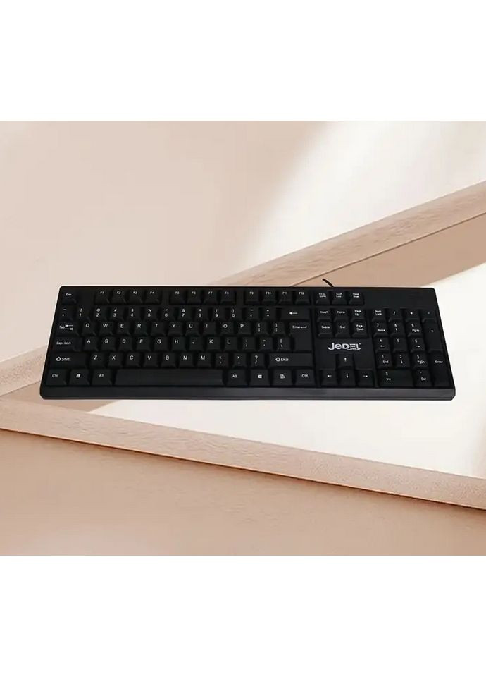 Компьютерная клавиатура JEDEL KB-12 черная No Brand (359502913)