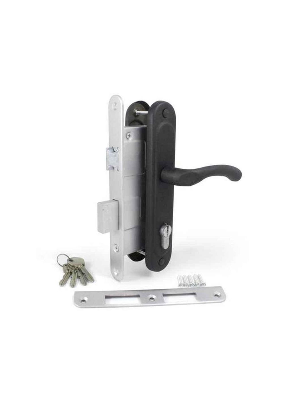 Замок врезной 15 (Ф6В) черный Кумру ТМ МОТОР СИЧ Мотор Січ (305059840)