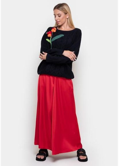 Черный свитер 65110-em black sam m Samange