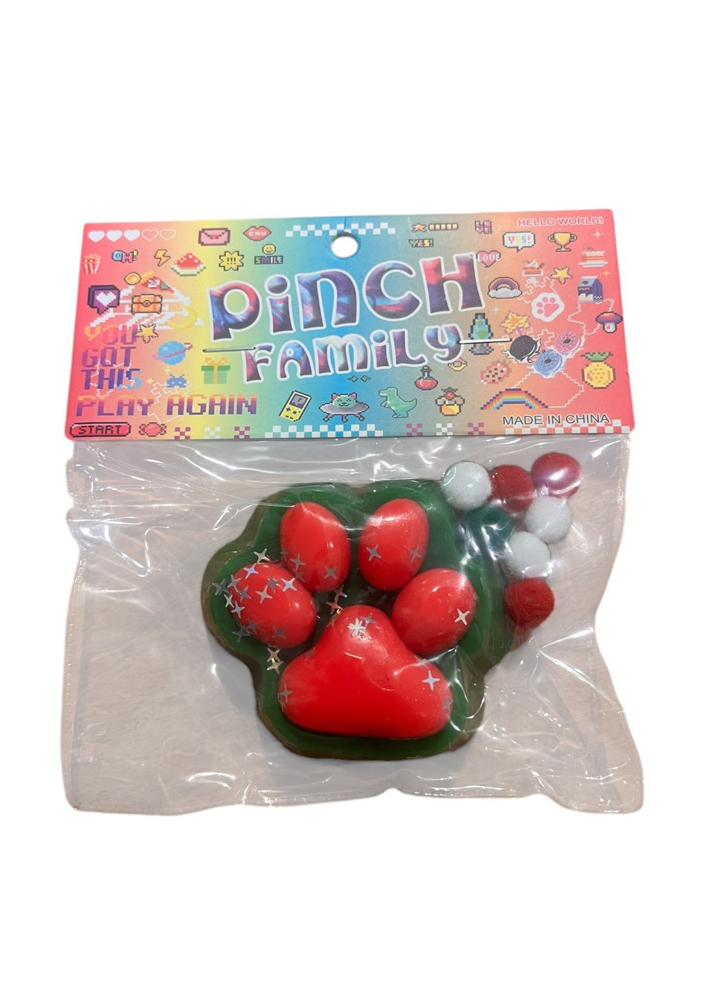 Антистрес Лапка No Brand (323167742)