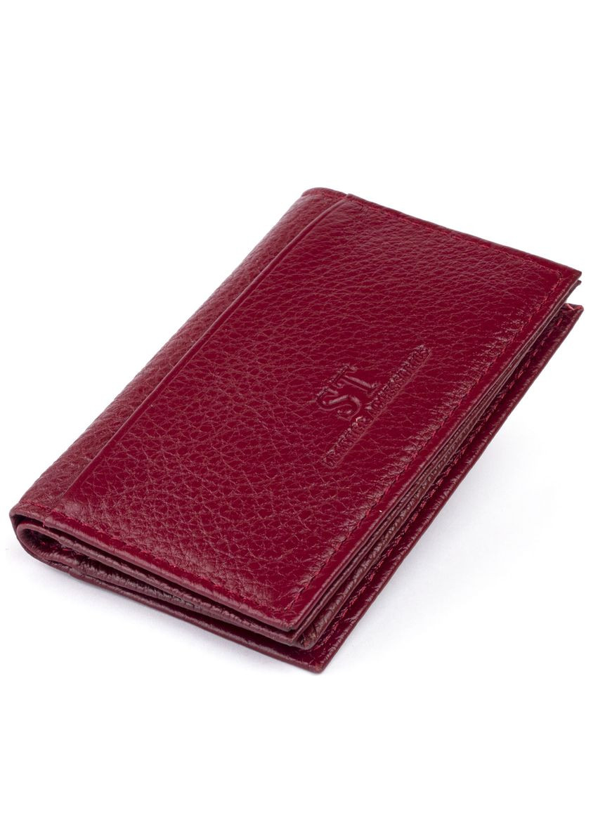 Візитниця-книжка 19218 Бордова st leather (329146446)
