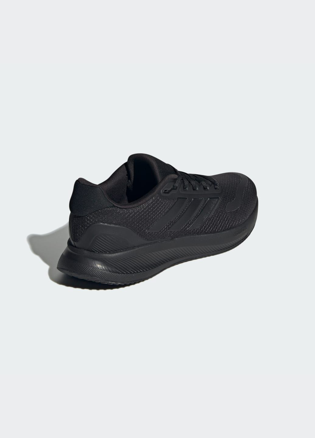 Черные летние кроссовки для бега runfalcon adidas