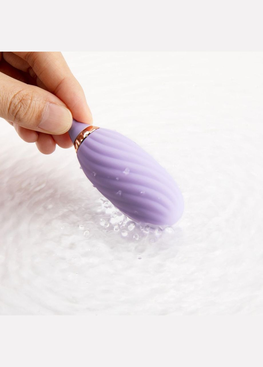 Вакуумний кліторальний стимулятор Louis Vibrate Purple з віброяйцем, у кейсі Otouch (303888745)