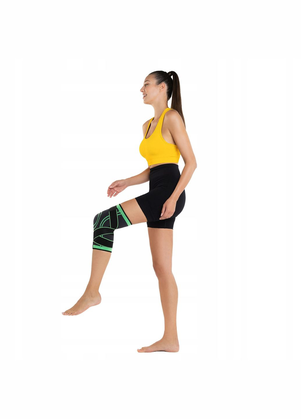 Фиксатор (бандаж) для колена 1 шт Size M (P-5907739317780) 4FIZJO (301671749)