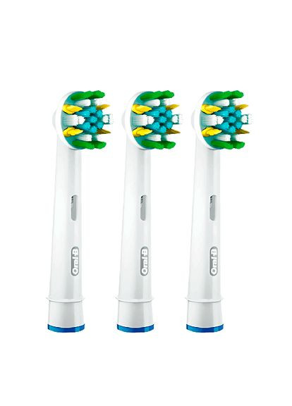 Насадки Tiefenreinigung (Floss Action) для електричних щіток Braun, комплект із 6 штук Oral-B (342113551)