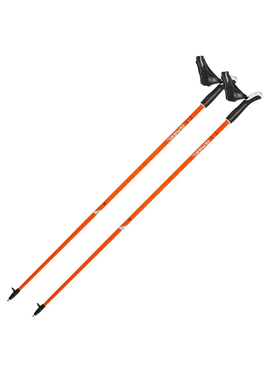 Палиці для скандинавської ходьби X-1.35 Red/Orange 105 (7009361141050) Gabel (396681574)
