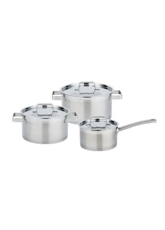 Набір посуду Riley Tailor Loft 105306 6 сріблястий предметів Riley&Tailor (349222727)