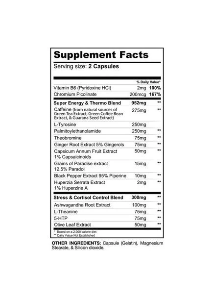 , DTN8 (2 капс.), жироспалювач Gaspari Nutrition (333709524)