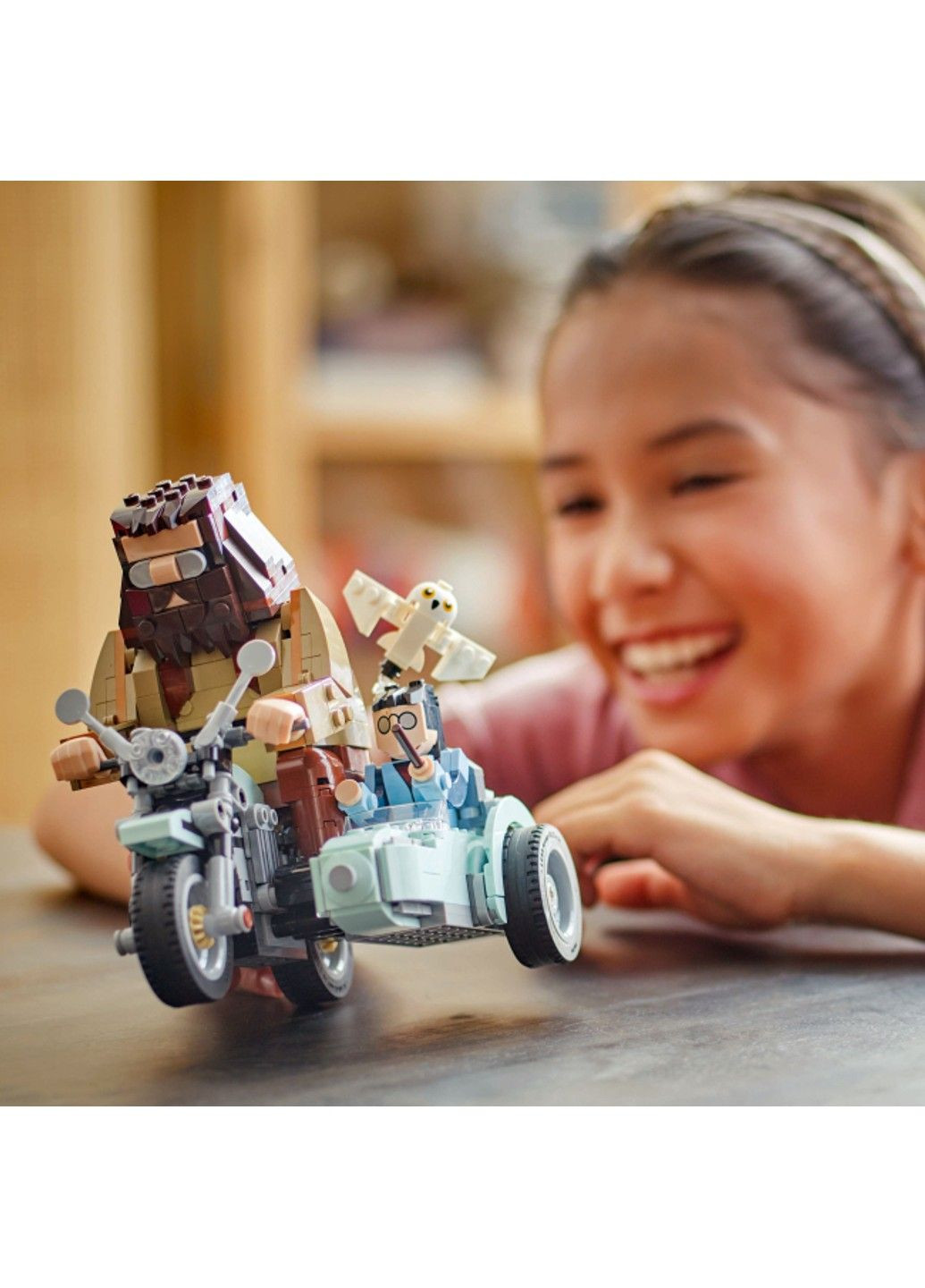 Конструктор детский Поездка Хагрида и Гарри на мотоцикле (76443) Lego (325689068)
